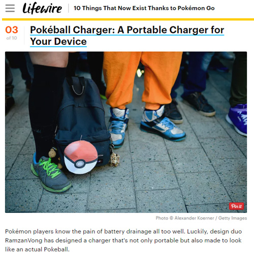 Pokeball Charger Lifewire